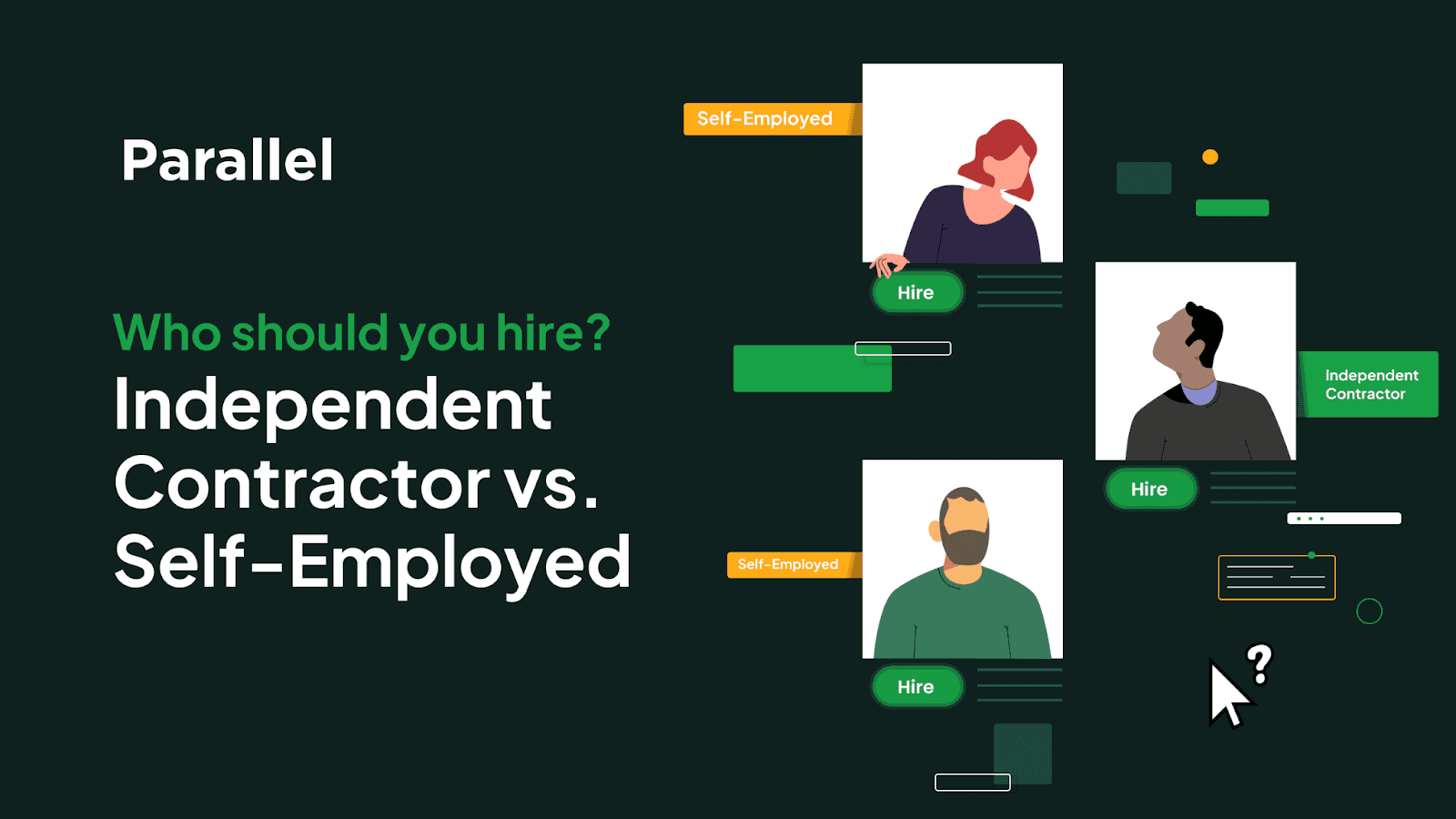 independent contractor vs self employed 1